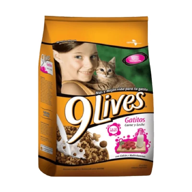9 Lives Gatitos x 8 kg