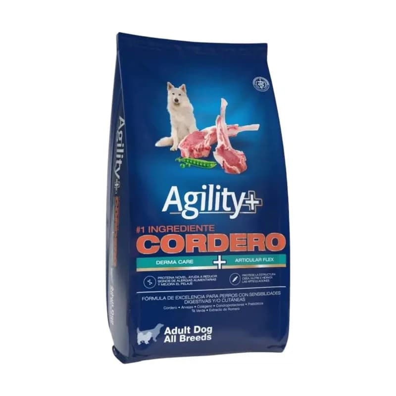 Agility Adulto Cordero x 15 kg