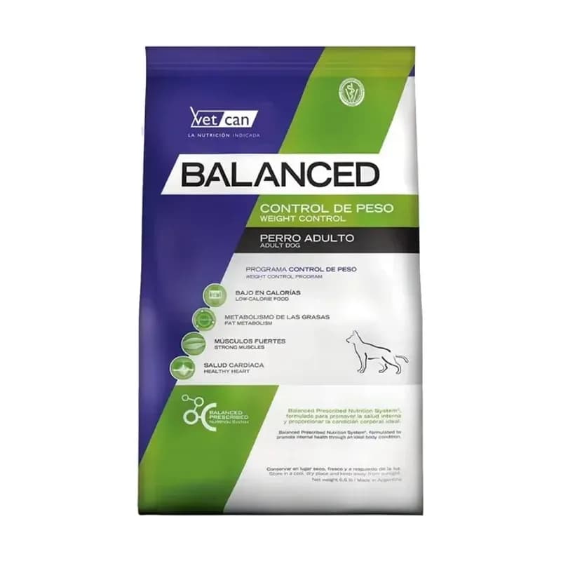 Balanced Adulto Light x 20 kg